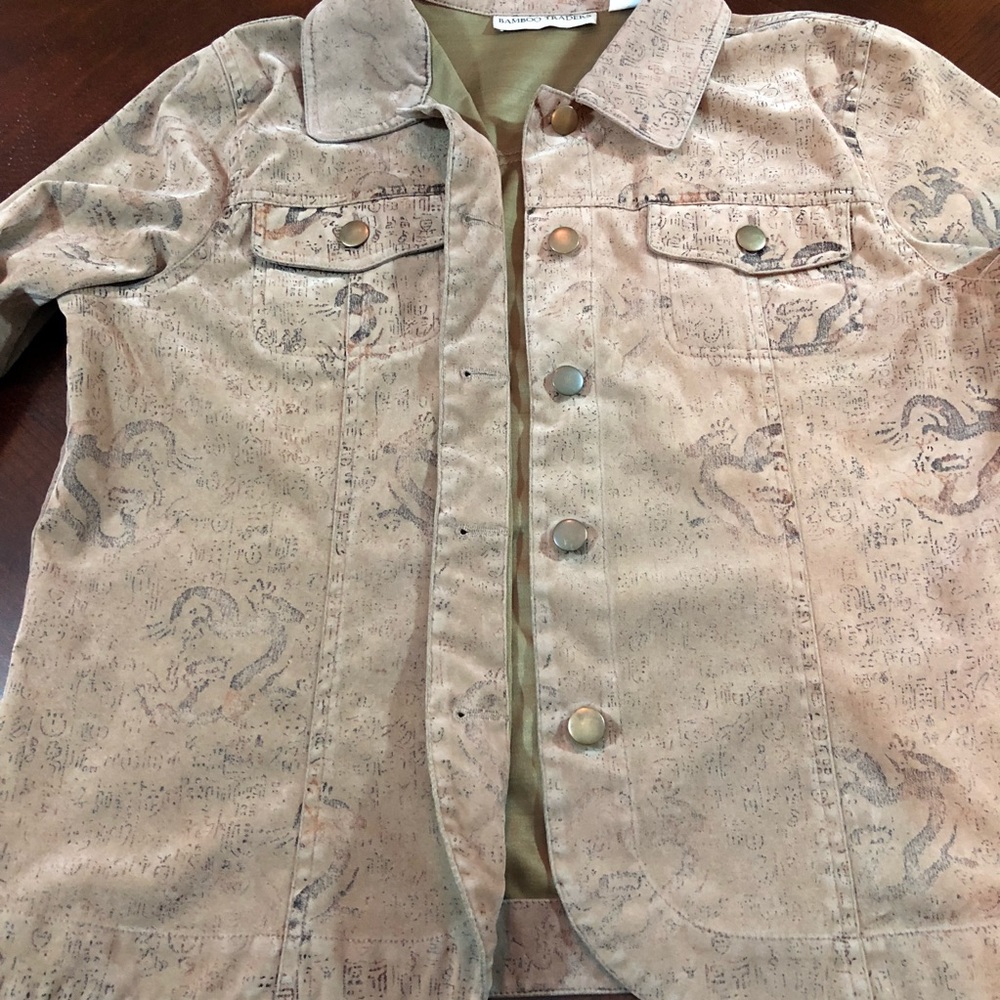 Bamboo Traders Womens Brown Jacket